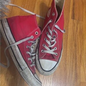 Converse Women's Classic Red Canvas Sneakers